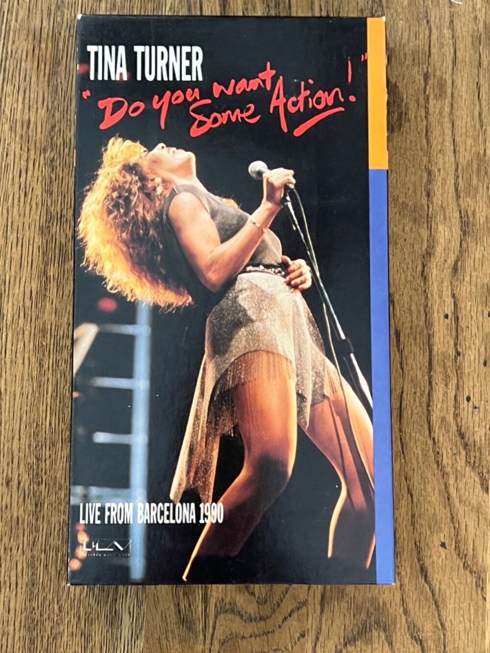 Tina Turner Live From Barcelona 1990 VHS Concert Performance Pre-Owned